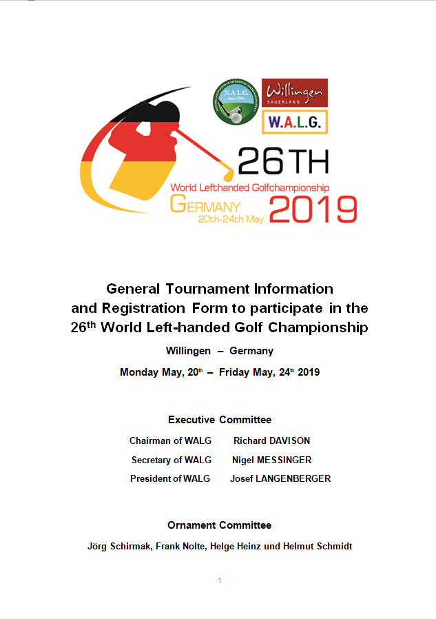 General Tournament Information page1b